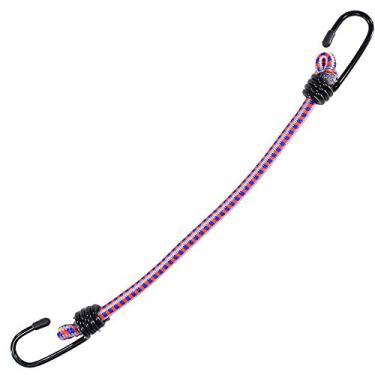 Imagem de Alças elásticas elásticas para corda West Coast Paracord – cor aleatória – várias opções de diâmetro e comprimento – Ótimo para amarrar no trailer, alças de carga, armazenamento de bagagem e muito mais, TWE-D8-33-~WCP_TS, Random, 5/16 Inch Diameter X 13 Inches Long