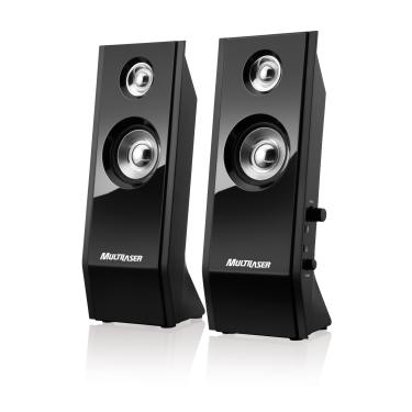 Caixa De Som Multilaser Shadow 20 Usb 8W Rms Preto - SP091 SP091