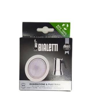 Imagem de Bialetti, Blister 1 Borracha + Filtro para cafeteira Inox 10 Xicaras