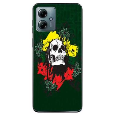 Imagem de Capa Adesivo Skin024 Verso Para Motorola Moto G14 - KawaSkin