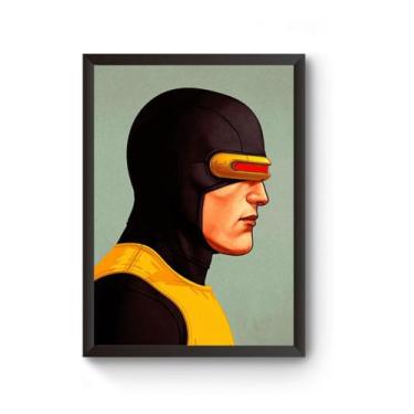 Imagem de Quadro Arte X Men Cyclops Poster - Fanarte