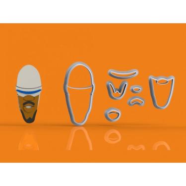 Imagem de Cortador Os Incríveis - Sr Gelado Tamanho 5,5 Cm