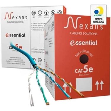 Imagem de Cabo De Rede Nexans Cat5e Azul Cx