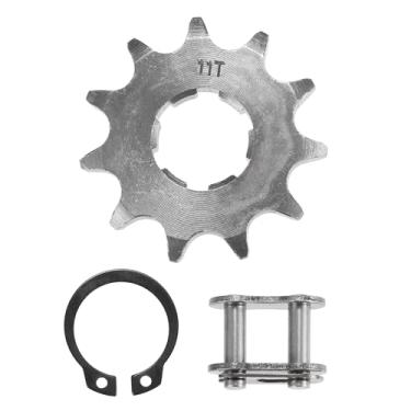 Imagem de uxcell 1 conjunto 428 11T 20 mm motocicleta dianteira motor roda dentada para 50cc 70cc 90cc 110cc 125cc Dirt Pit Bike Mini Bike ATV