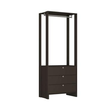 Imagem de Guarda-Roupa Closet Modulado Yes 3 gv Grafite