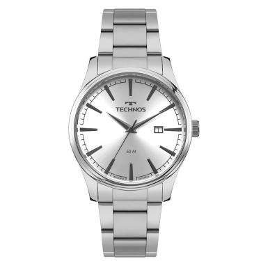 Imagem de Relógio Technos Masculino Steel Prata - 2115TZG/1K