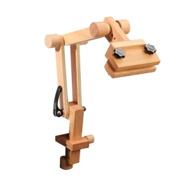 Imagem de Esquirla Suporte para bastidor de bordado, suporte para ponto cruz, fácil de instalar, para projetos de costura e bordado, 10cm X 50cm