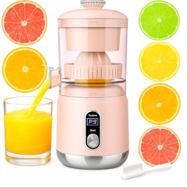 Imagem de Espremedor de Frutas Cítricas Elétrico Portátil, Recarregável USB, Compacto para Laranja e Limão
