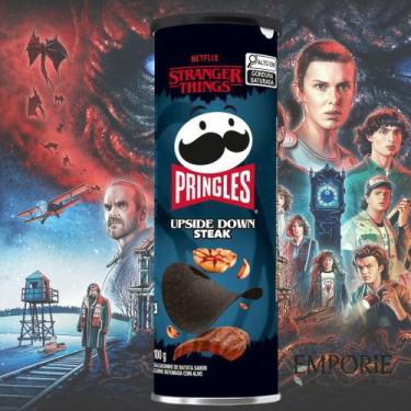 Imagem de Pringles Netflix Stranger Things Limited Upside Down de 100g cada