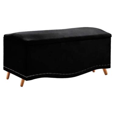 Imagem de Calçadeira Sapateira Baú Holanda 195cm De Largura Sintético Star Confort Black