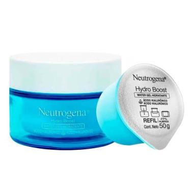 Imagem de Neutrogena Hydro Boost Water Gel Kit com Hidratante Facial + Refil, Ki