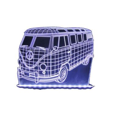 Imagem de Luminaria LED - Kombi 3D - Persona Store