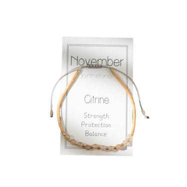 Imagem de KZL Pulseiras com contas de cristal de pedra do mês de nascimento, pulseiras elásticas com contas de semente de cristal boêmio para mulheres e homens, alívio da ansiedade, pulseira de 12 meses, joia