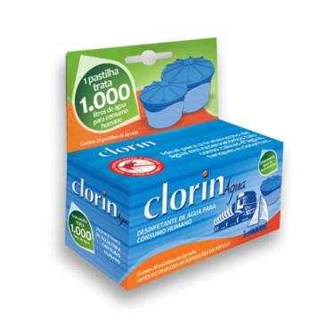 Imagem de Cloro em Pastilhas para Caixas D'Água Clorin 25 un. 2g 1000L