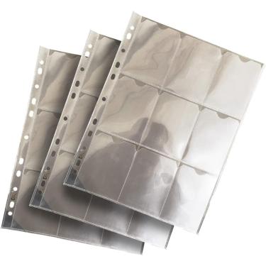 Imagem de ENVELOPE PLASTICO PARA CARDS 9 LUGARES PACOTE COM 10 - DAC