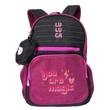 Imagem de Mochila costas Luluca Pandalu LU2461, Roxo