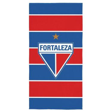 Imagem de Toalha Banho Lepper Aveludada Transfer Fortaleza 70 cm x 1,40 m