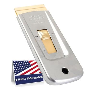 Imagem de Ferramenta de raspador Canopus, suporte de lâmina de barbear com lâmina de borda única substituível