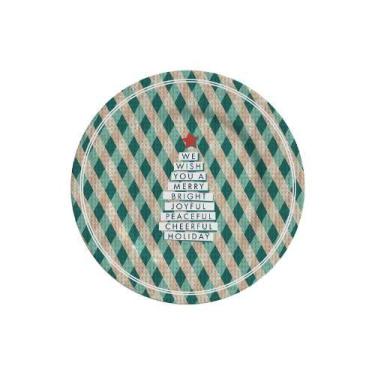 Imagem de Conjunto com 6 Pratos de Sobremesa Joy Ø21cm - Alleanza Cerâmica