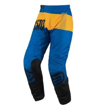 Imagem de Calça Motocross Cross ASW Image Split Azul Off Road Moto, 50