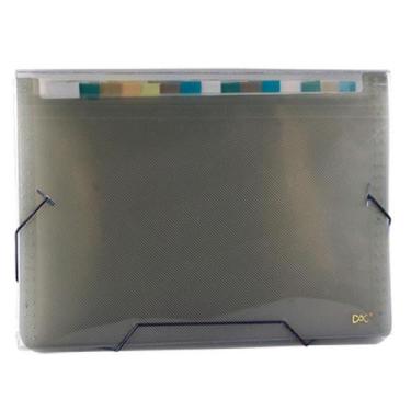 Imagem de Pasta Sanfonada Plástica A4 12 Divisões Fumê - DAC