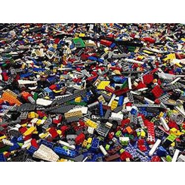 Imagem de Conjunto LEGO® de 0,45kg - Tiijolinhos Diversos, Limpos e Reciclados
