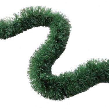 Imagem de Festão Verde Natalino, 2 Metros, Decoração para Festas, Toque Realista