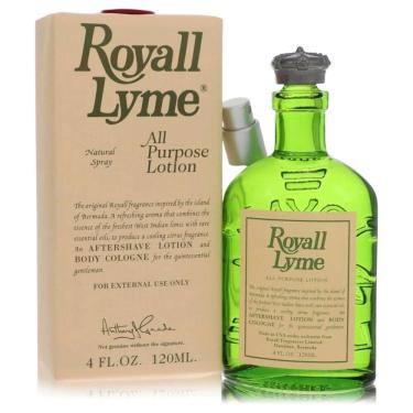 Imagem de Loção pós-barba e colônia Royall Lyme para homens 120ml/240ml
