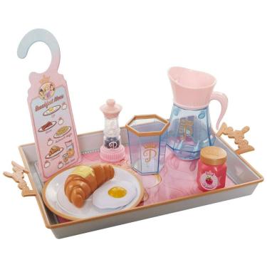 Imagem de Bandeja de Café da Manhã com Acessórios Estilo Princesa Disney, Rosa