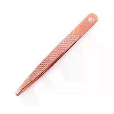 Imagem de Pinça Rose Gold Reta Bc 512 Mundial