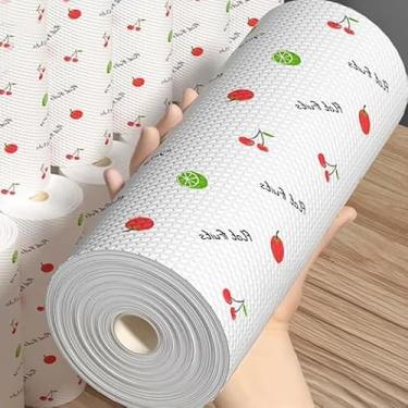 Imagem de 100 peças de pano de limpeza de cozinha não tecido engrossado descartável doméstico pano de limpeza de toalha super absorvente, impressão