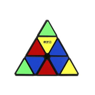 Imagem de Cubo mágico profissional pyraminx ms magnético pirâmide original - QIY