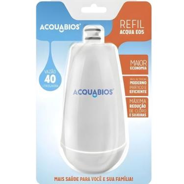 Imagem de Refil Filtro Recarga para Torneira Bica E05 Filtro Colors Cor Branco A