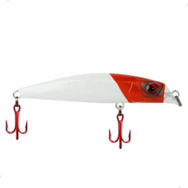 Imagem de Isca Artificial Rei do Rio 80 Sem Barbela Lipless Minnow Flutuante Mei