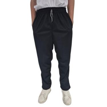 Imagem de Calça Chimpa Masculina Com Bolsos e Elástico Na Cintura - Olv Jeans, P