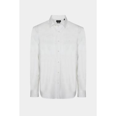 Imagem de Camisa Aramis Manga Longa Regular Linho Branco-Masculino