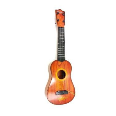 Imagem de Mini Violão Infantil 57cm com Cordas de Aço Som Real e Certificação In