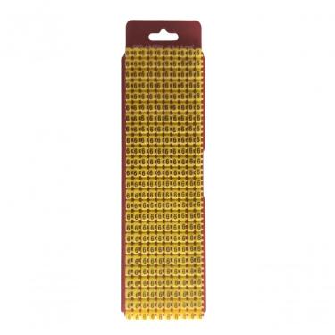 Imagem de Anilha AP 0,5-2,5 no. 6 para Identificacao de Cabos e Fios Bivolt 250PCS GW Alta Durabilidade