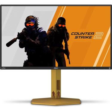 Imagem de Monitor Gamer AGON CS25G-78 24,5" Full HD IPS 310Hz Preto com Dourado Bivolt AOC