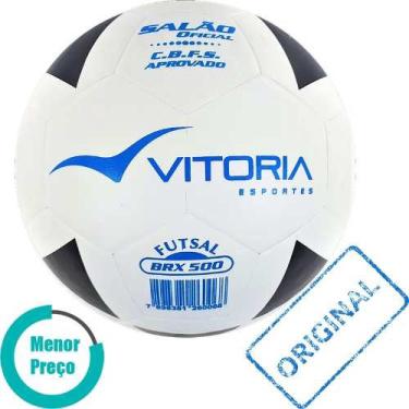 Imagem de Kit 10 Bolas De Futsal Oficial Vitoria Brx Max 500 Atacado