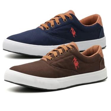 Imagem de Kit 2 tênis masculino Polo Street casual sapatenis confortavel