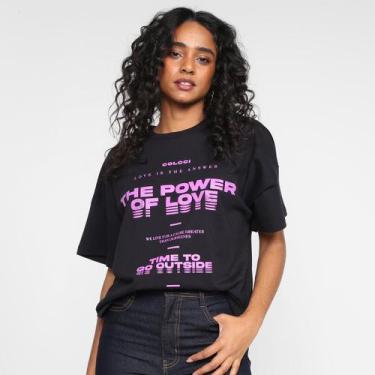 Imagem de Camiseta Colcci Power Of Love Feminina