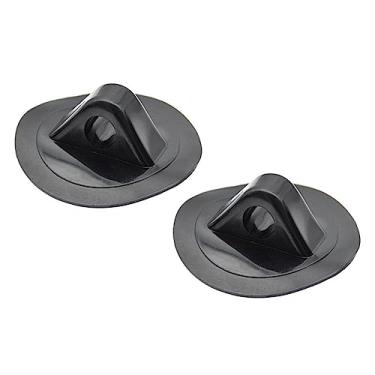 Imagem de Fancyes Fivela de corda de barco inflável de 2 peças, fivela de suporte de fixação de motor de barco, acessórios de caiaque de barco, suporte de motor de