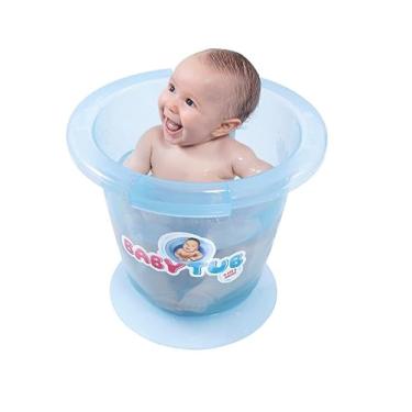 Imagem de Banheira Babytub Tradicional de 0 a 6 meses - Azul