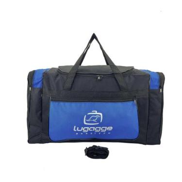 Imagem de Bolsa sacola mala mão viagem extra grande gg azul - Lugagge