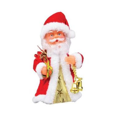 Imagem de Papai Noel Musical Giratório 18 x 9 cm - Art christmas