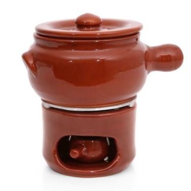 Imagem de Conjunto para fondue de Cerâmica - nº1 - 5pçs - Motta