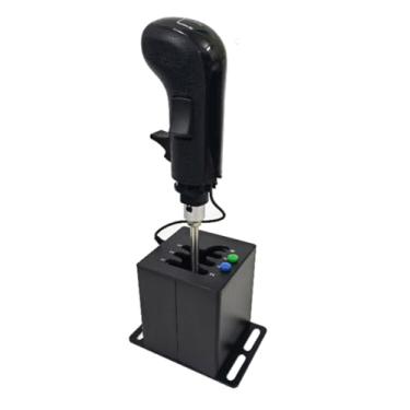 Imagem de ZLiT PC USB Racing Game Truck Simulator Gear Shifter+Gearshift Knob for Logitech G923 G29 G27 G25 G92 for Tumaster Steering Wheel (Black)