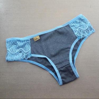 Imagem de Calcinha Mescla com Renda Lateral conforto - Calcinha Ana Vida - brand