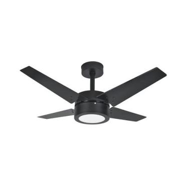 Imagem de Ventilador de Teto Infinity Linea LED 3000K Preto 4 Pás 220 V 1054, 22